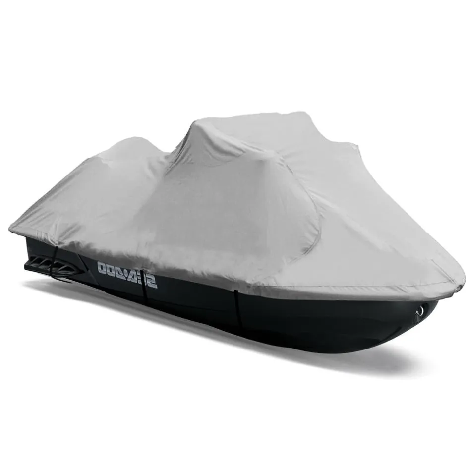 Jetski Storage Cover Waterproof 300D Canvas Rear Vents 118"-126"<Pyle New