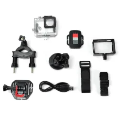 4K Ultra HD Action Camcorder, Slow-Mo, WiFi, Blue, 2