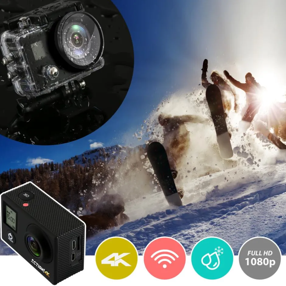 4K Ultra Hd Wifi Action! Cam<SereneLife