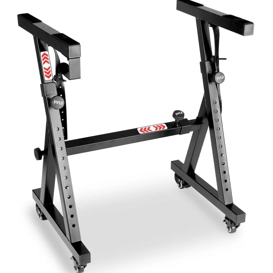 Keyboard Stand With Wheels<Pyle Online