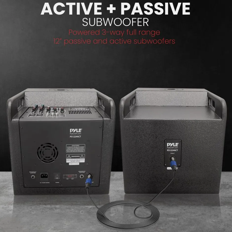 Line Array Speaker System - Powerful Sound, 1320W, Bluetooth Streaming<Pyle New