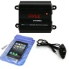 Marine Amplifier 200W Bluetooth Waterproof Compact Audio System<Pyle Outlet