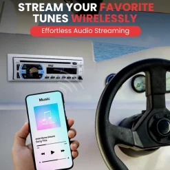 Marine Bluetooth Cd/Mp3 Radio Receiver<Pyle New