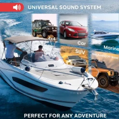Marine Bluetooth Mp3 Stereo Speaker Kit<Pyle Sale