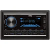 Marine Stereo Receiver Bluetooth 4.2 LCD Display Double DIN<Pyle Clearance