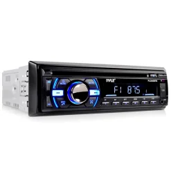 Marine Stereo Receiver Bluetooth Hands-Free CD Player Single DIN<Pyle Outlet