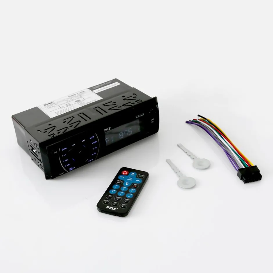 Marine Stereo Receiver 300W Bluetooth Hands-Free USB/SD Readers<Pyle Clearance