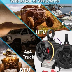 Marine Waketower Speaker System<Pyle Discount