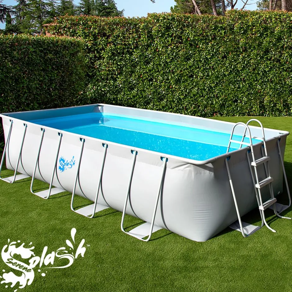 Metal Frame Pool Set<SereneLife Sale