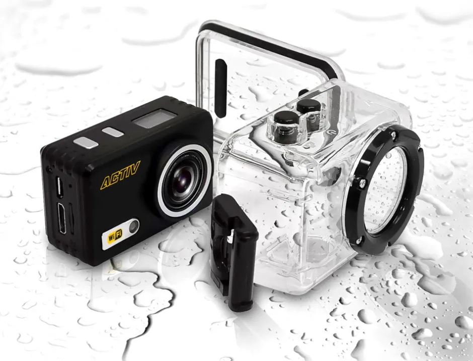 Mini HD Camera: Waterproof, Wi-Fi, 1080p Video, 8MP Photos, Wide Angle Lens<Pyle Discount