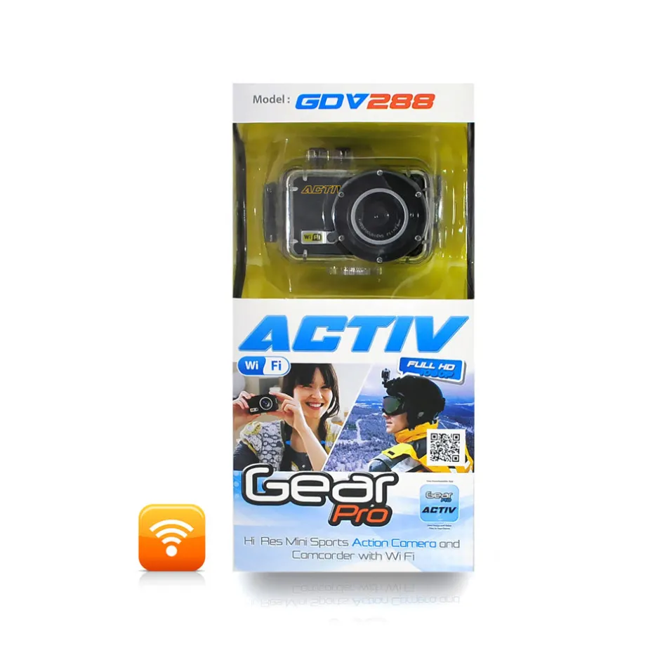 Mini HD Camera: Waterproof, Wi-Fi, 1080p Video, 8MP Photos, Wide Angle Lens<Pyle Discount