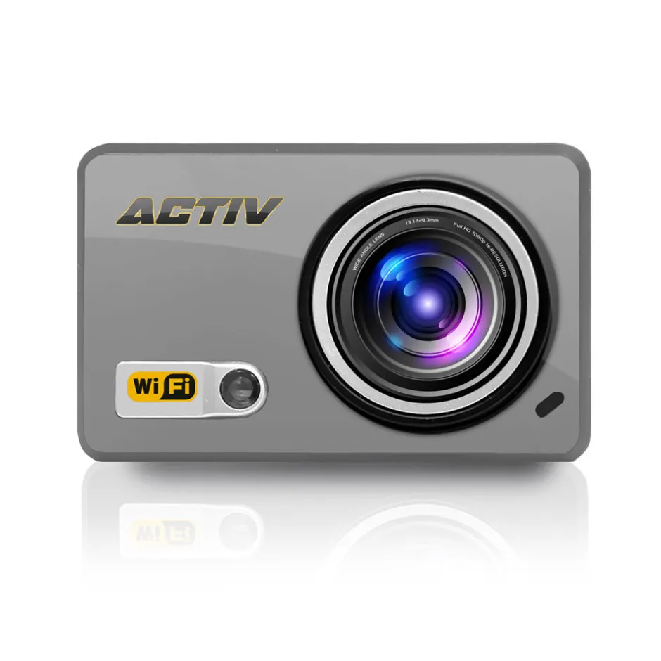 Mini HD Camera Wi-Fi Waterproof 1080p Video Gray<Pyle Online