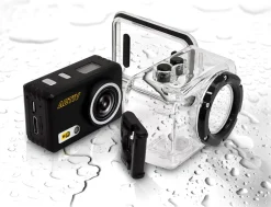 Mini HD Camera Wi-Fi Waterproof 1080p Video Gray<Pyle Online