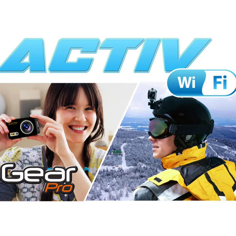 Mini HD Camera Wi-Fi Waterproof 1080p Video Gray<Pyle Online