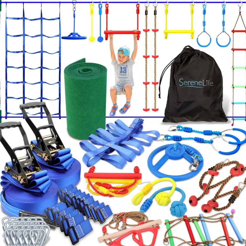 Ninja Warrior Obstacle Course<SereneLife Sale