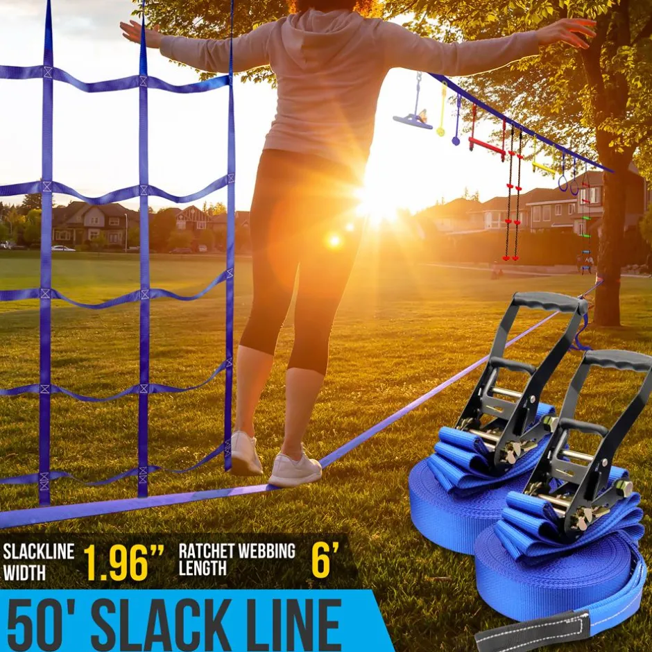 Ninja Warrior Obstacle Course<SereneLife Sale