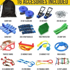 Ninja Warrior Obstacle Course<SereneLife Sale