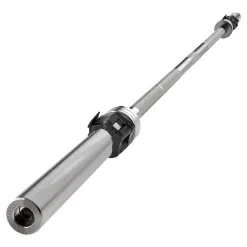 Olympic Barbell 7ft - Durable Chrome, Non-Slip Grip, 300lb Capacity<SereneLife