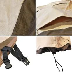 Outdoor Grill Cover Waterproof Heavy Duty Polyester Fits 57
