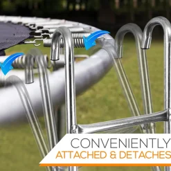 Outdoor Trampoline Safety Ladder, Weather Resistant Steel, 2-Step<SereneLife Hot