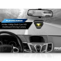1080P Hd Car Dash Cam Video Recorder<Pyle New