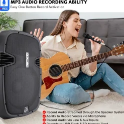 PA Speaker 600W Bluetooth Streaming 15