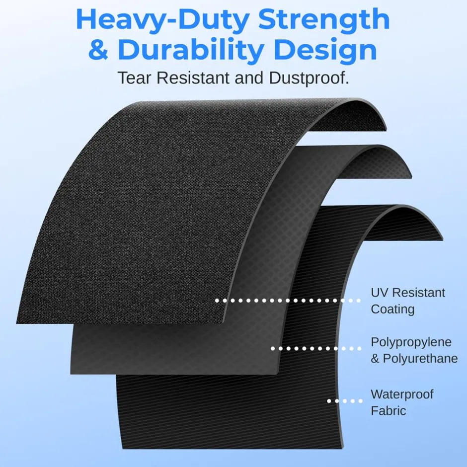 Patio Heater Cover - Tearproof Waterproof Heavy-Duty Design<SereneLife Online
