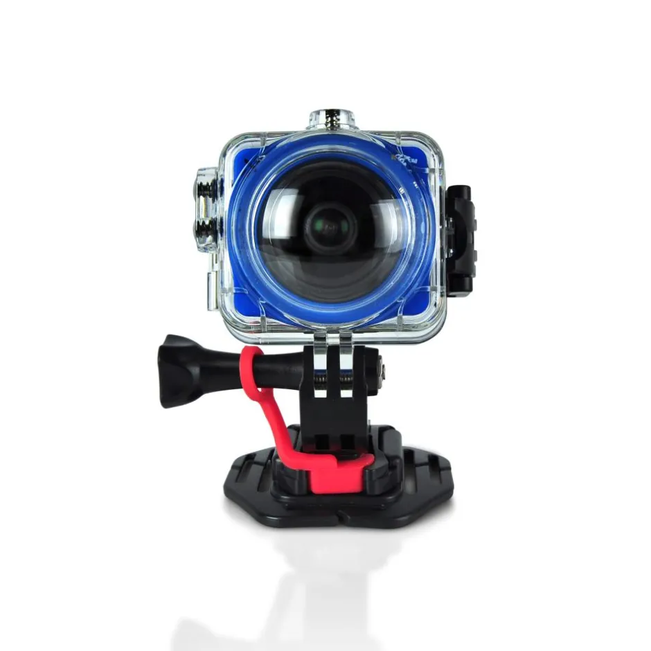 Personal Camera 1080p HD Video Wi-Fi Waterproof Case Blue<Pyle Discount