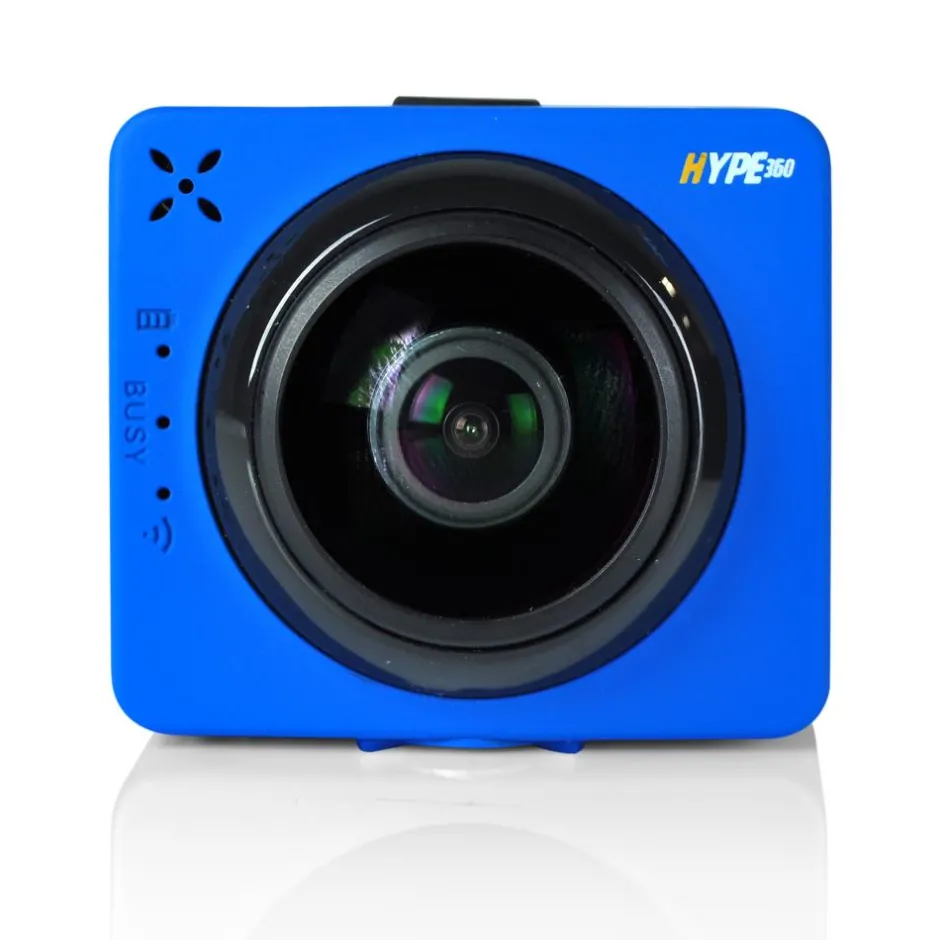 Personal Camera 1080p HD Video Wi-Fi Waterproof Case Blue<Pyle Discount