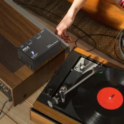 Phono Turntable Preamp - Low Noise, RCA Input/Output, Battery Option<Pyle Best