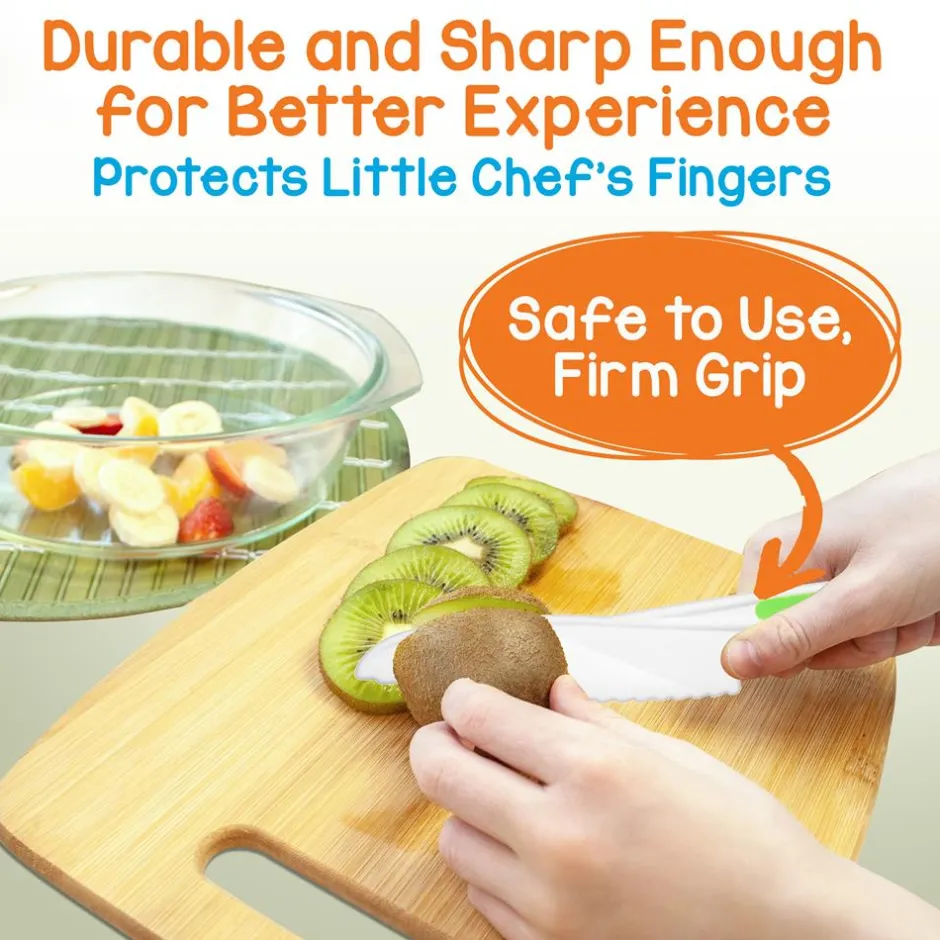 3-Piece Nylon Kitchen Baking Knife Set<NutriChef Hot