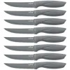 8-Piece Steak Knife Set - Long-Lasting Sharpness, Non-stick Stainless Steel<NutriChef Outlet