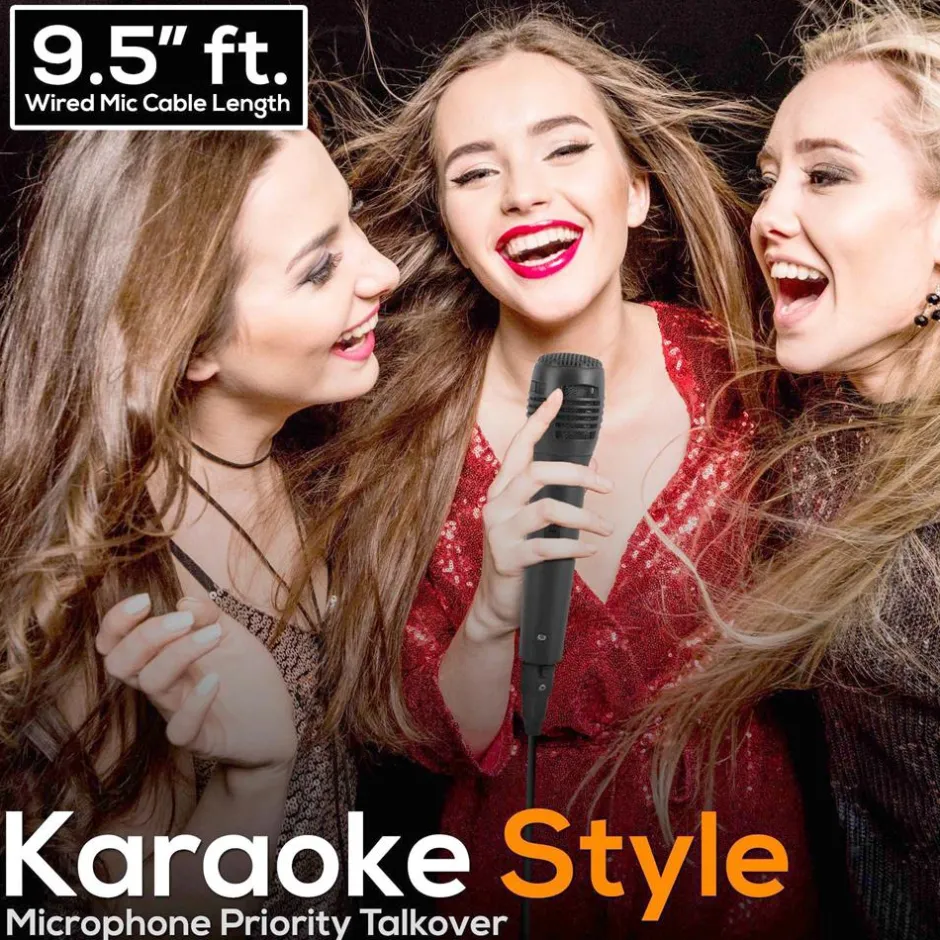 Portable Bluetooth Pa Speaker System Kit<Pyle Outlet