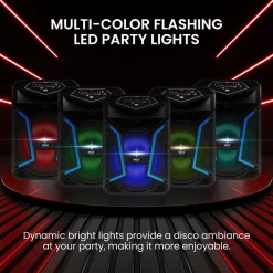 Portable Bluetooth Pa Speaker System Kit<Pyle Outlet