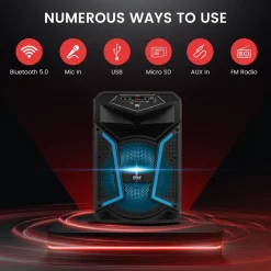 Portable Bluetooth Pa Speaker System Kit<Pyle Outlet
