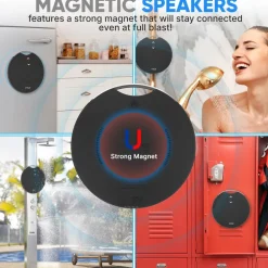 Portable Bluetooth Speaker, Loud Sound, IPX7 Waterproof, Mini, Black<Pyle Best