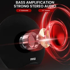 Portable Bluetooth Speaker, Waterproof, 280W, Rechargeable, Mic Included<Pyle Discount