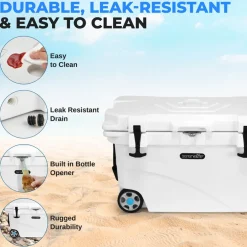 Portable Cooler Box<SereneLife Outlet