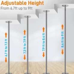 Portable Dancing Pole<SereneLife Clearance