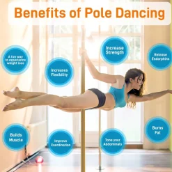 Portable Dancing Pole<SereneLife Discount