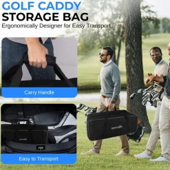 Portable Golf Duffel Bag - Water-Resistant Nylon, Extra Large Storage<SereneLife Sale
