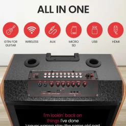 Portable Karaoke Machine, 18.5