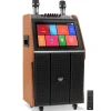 Portable Karaoke Machine, HD Touch Screen, Dual Wireless Mics, Trolley<Pyle Discount