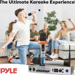 Portable Karaoke Microphone Mixer System<Pyle Discount