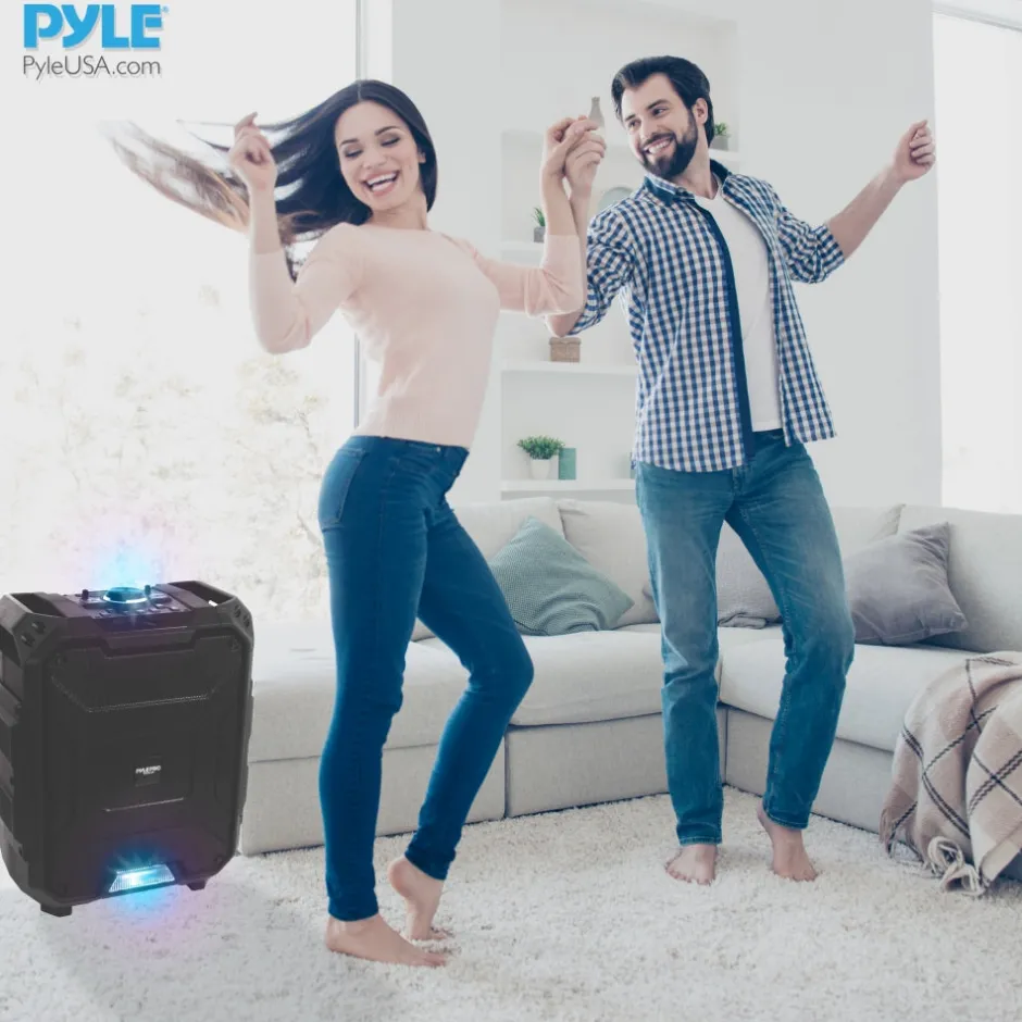 Portable Pa Speaker & Microphone System<Pyle