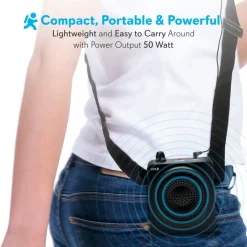 Portable PA Speaker Voice Amplifier - 8hr Battery, Headset Mic, Compact<Pyle Discount