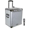 Portable PA System 400W Rechargeable Battery Mic Included<Pyle Clearance