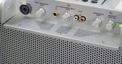 Portable 400W PA System, Rechargeable, DJ Controls, White<Pyle Hot