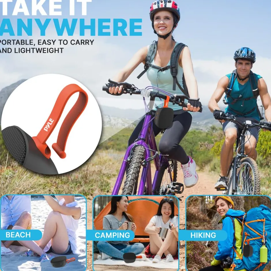 Portable Wireless Bt Streaming Mini Spea<Pyle Online
