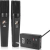 Portable Wireless Mic System, Rechargeable, Bluetooth, Dual Mics, Black<Pyle Sale